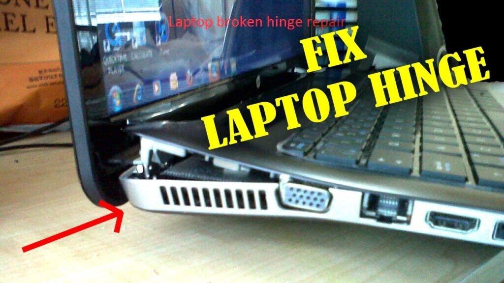 How to Fix a Broken Laptop Hinge